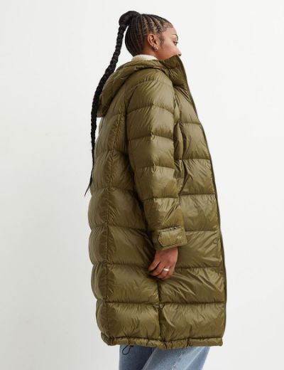 Picture of Knee-length Down Jacket