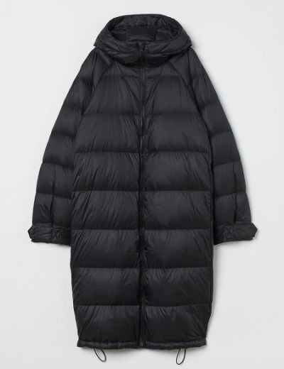 Picture of Knee-length Down Jacket