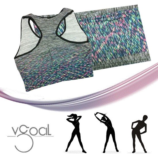 Picture of تاپ و شلوار ورزشی زنانه بنفش VGOAL