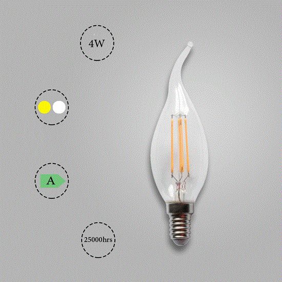 لامپ فیلامنتی