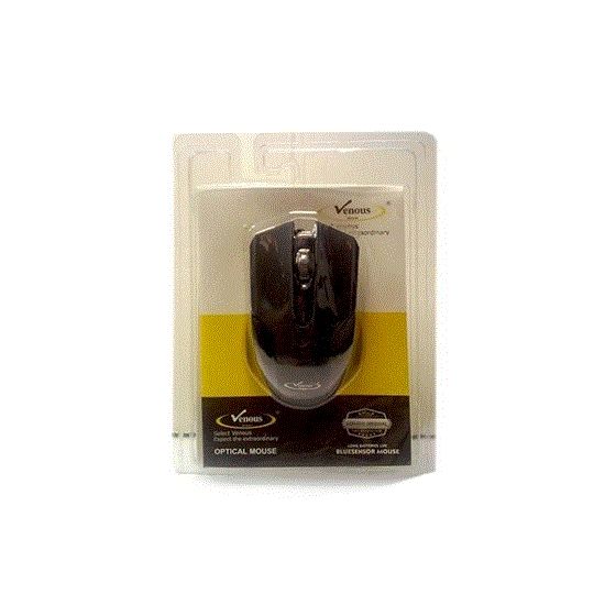 Picture of موس مشکی سیم دار ونوس مدل VENOUS mouse PV-M512