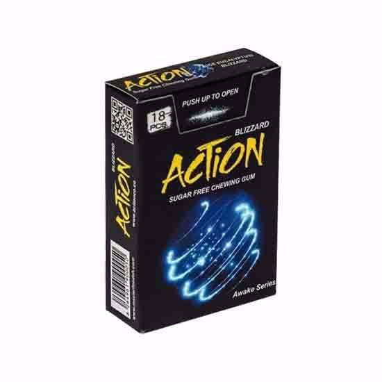 Picture of آدامس دراژه بدون شکر با طعم اکالیپتوس اکشن مدلBLIZZARD