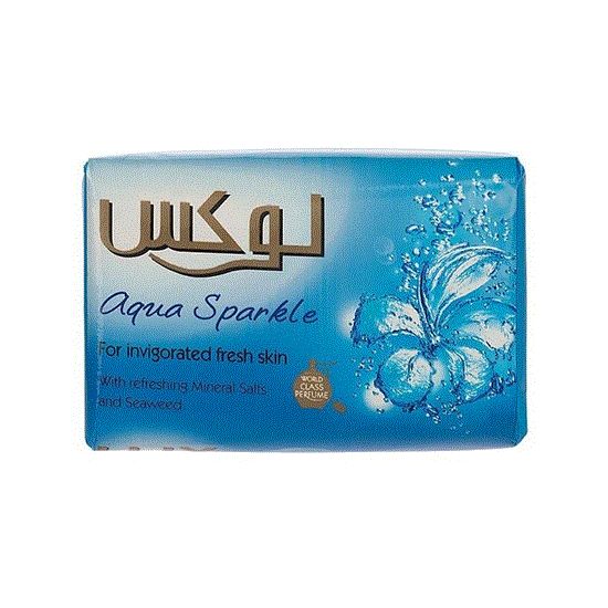 تصویر  صابون لوکس مدلAQUASPARKLE حجم80G
