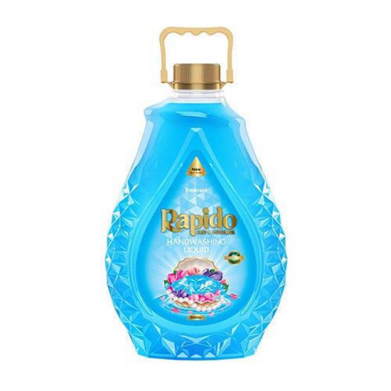 مایع دستشویی صورتی راپیدو سری Emerald حجم 3000 گرم