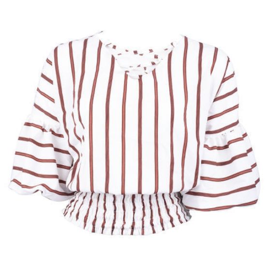 Picture of بلوز پایین کش سفید