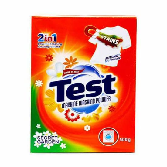 Picture of پودر ماشین لباسشویی تست مدل Secret Garden حجم 500 گرم