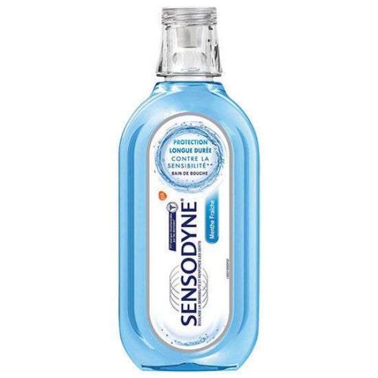 دهان شویه سنسوداین مدل Menthe Fraîche Protection حجم 500 میلی لیتر