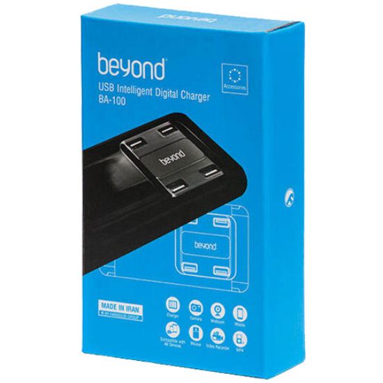 تصویر  هاب شارژر 4 پورت USB بیاند مدل BA-100