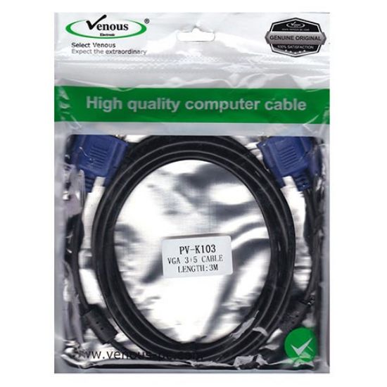 کابل VGA ونوس مدل PV-K103 طول 3 متر