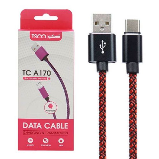 کابل تبدیل USB به microUSB تسکو