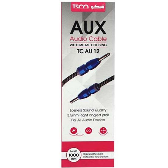 Picture of کابل AUX تسکو مدل  TC AU12 طول 1 متر