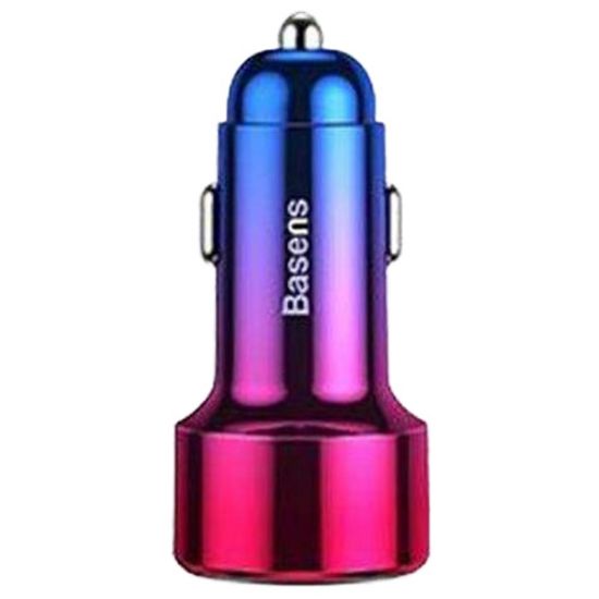 Picture of شارژر فندکی Basens مدل C10 رنگ هولوگرامی بنفش