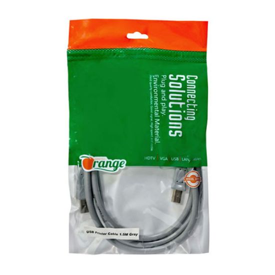 کابل پرینتر 1.5 متری Orange
