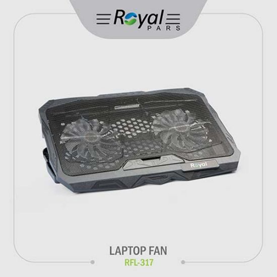 پایه خنک کننده لپ تاپ رویال مدل RFL-317