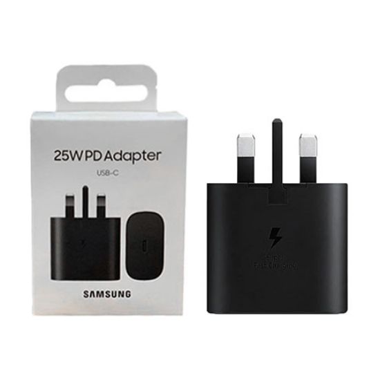 Picture of آداپتور 25 وات سامسونگ مدل EP-TA800 مشکی