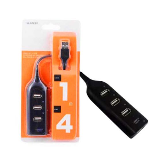 Picture of هاب ۴ پورت USB 2.0 طول 1 متر مشکی