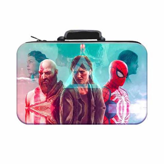 Picture of کیف کنسول بازی PS5 اسلیم طرح کارکترها