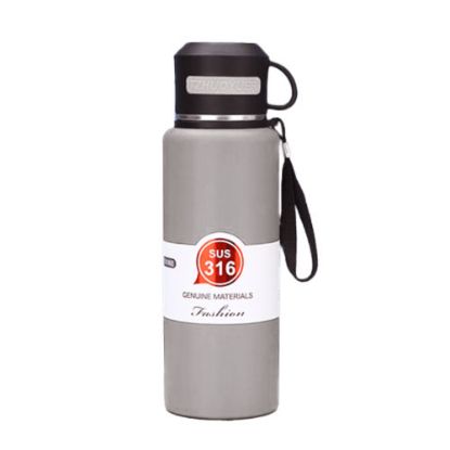 Picture of فلاسک لیوان دار استیل گنجایش 1 لیتری طوسی