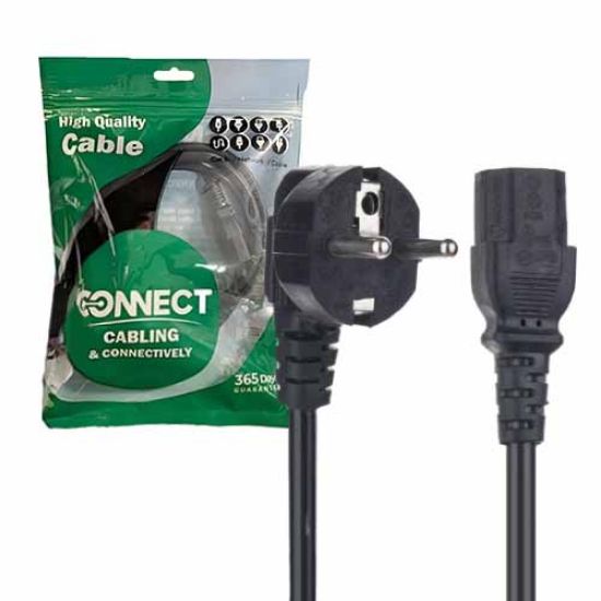 Picture of کابل برق سه پین کامپیوتر کانکت طول 1.5 متر