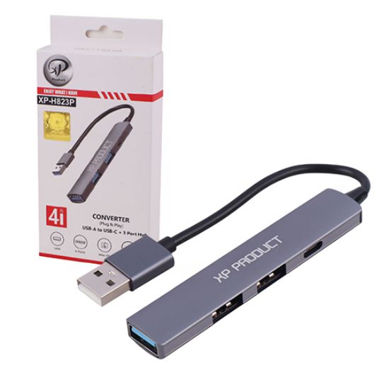 Picture of هاب 4 پورت USB 2.0 ایکس پی-پروداکت مدل H823P