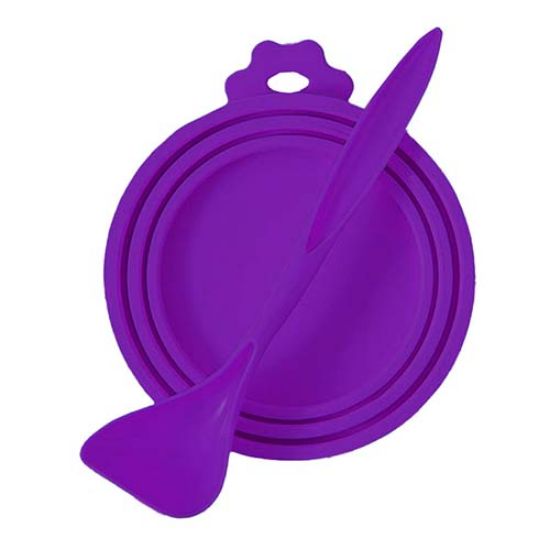 Picture of درب و قاشق کنسرو سگ و گربه بایو موزارا بنفش