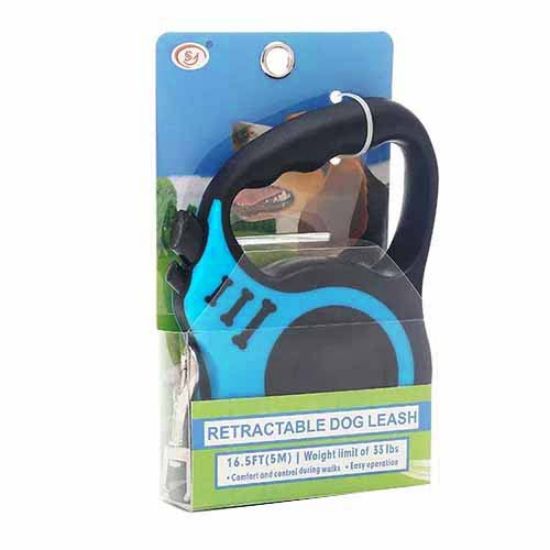 Picture of بند قلاده سگ و گربه طول 5 متری آبی